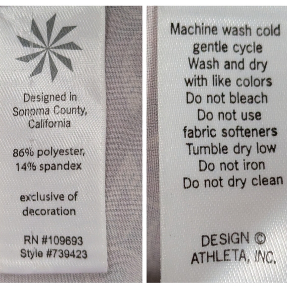 Athleta Pack Everywhere Halter Dress Athleisure Mixed Print Purple size 12 Tall - Picture 13 of 16